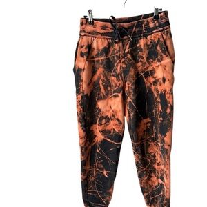 Lululemon Scuba Joggers Black w/ Custom Bleach Dye